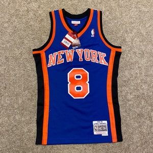 NBA NY Knicks Latrell Sprewell Jersey NWT XS Mitchell & Ness Basketball Jersey